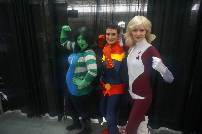 Illustration for article titled NYCC Cosplay: A Female Dr. Doom, A Male White Queen and Kick-Ass Korra